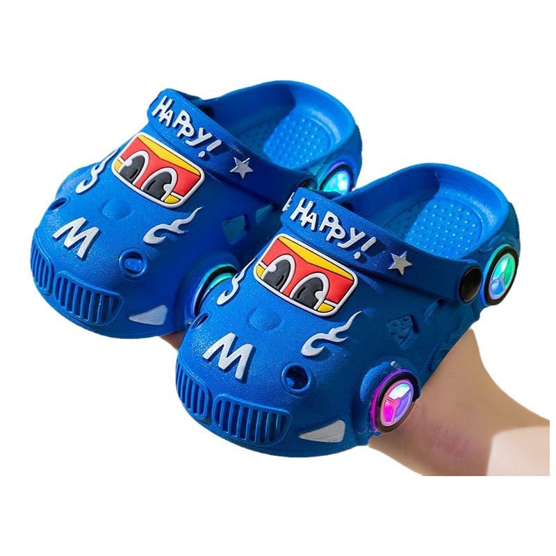 Chaussons Lumineux Enfant Motifs Cartoon