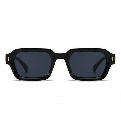 Lunettes de Soleil Monture Carrée Anti-UV Tendance
