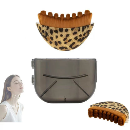 Brosse de Massage du Visage pour le Drainage Lymphatique — Contouring & Soin Yeux