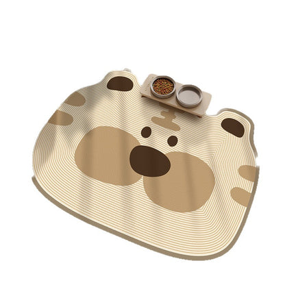 Tapis repas et repos chien et chat / 4 motifs