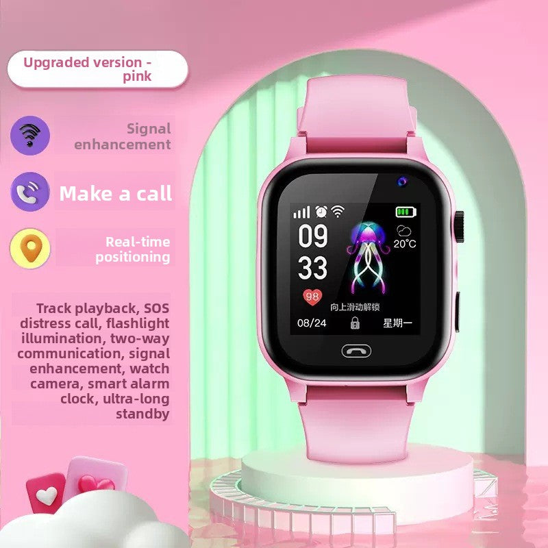 Montre Connectée Enfant GPS avec Carte SIM — H2 / Appels / Waterproof / iOS