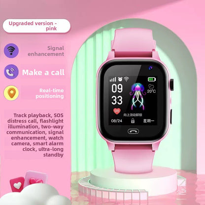 Montre Connectée Enfant GPS avec Carte SIM — H2 / Appels / Waterproof / iOS
