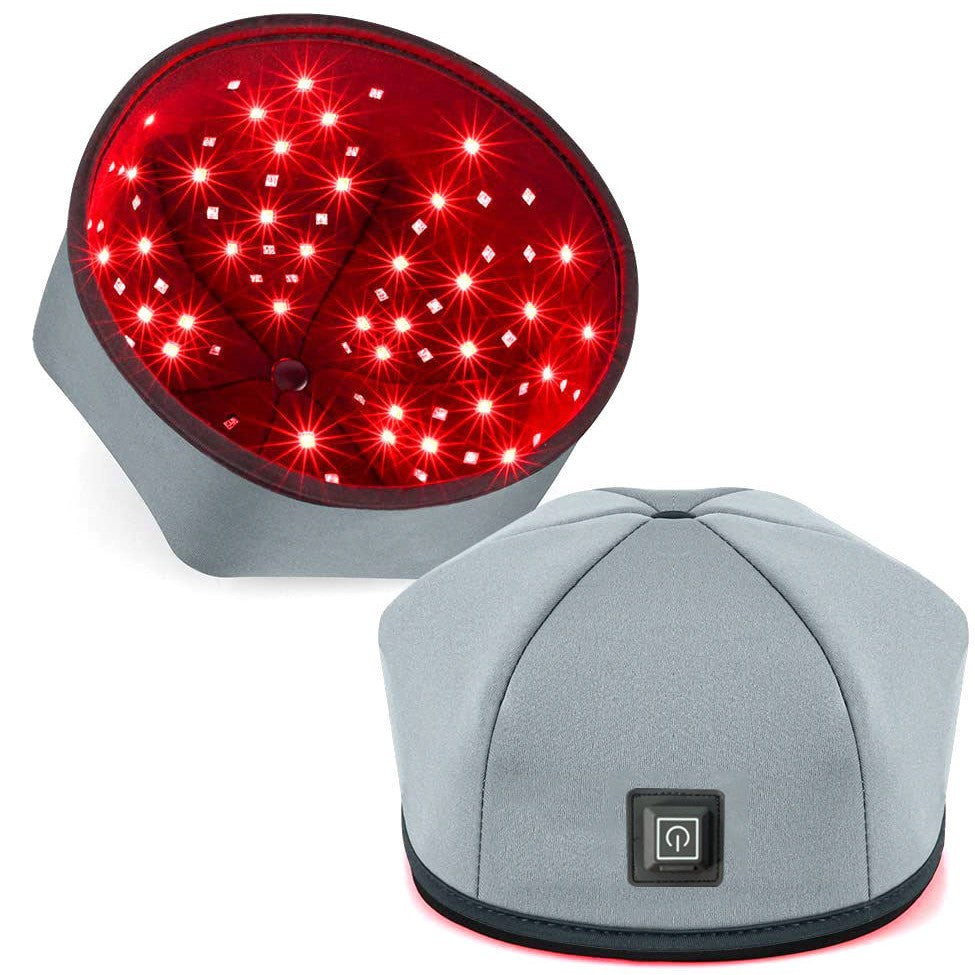 HairGlow Cap – Bonnet Luminothérapie Rouge 850nm | 120 LED | Repousse & Cuir Chevelu