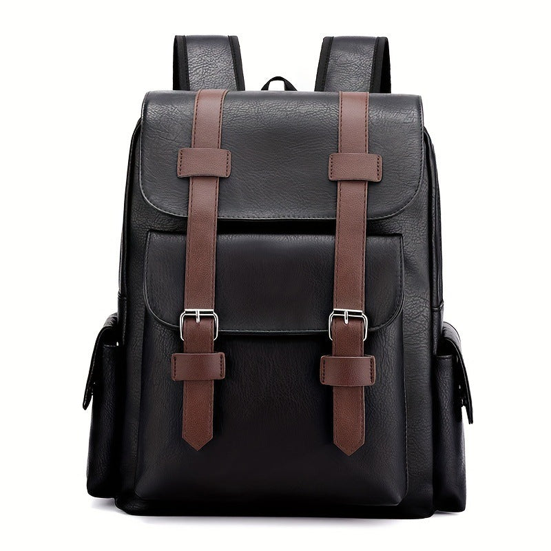 Sac à Dos Cuir Souple Grande Capacité — Style Rétro Voyage
