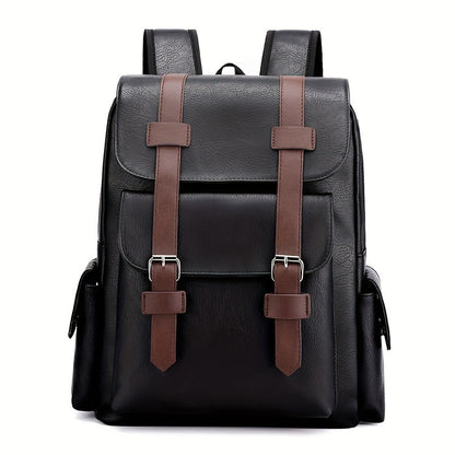 Sac à Dos Cuir Souple Grande Capacité — Style Rétro Voyage