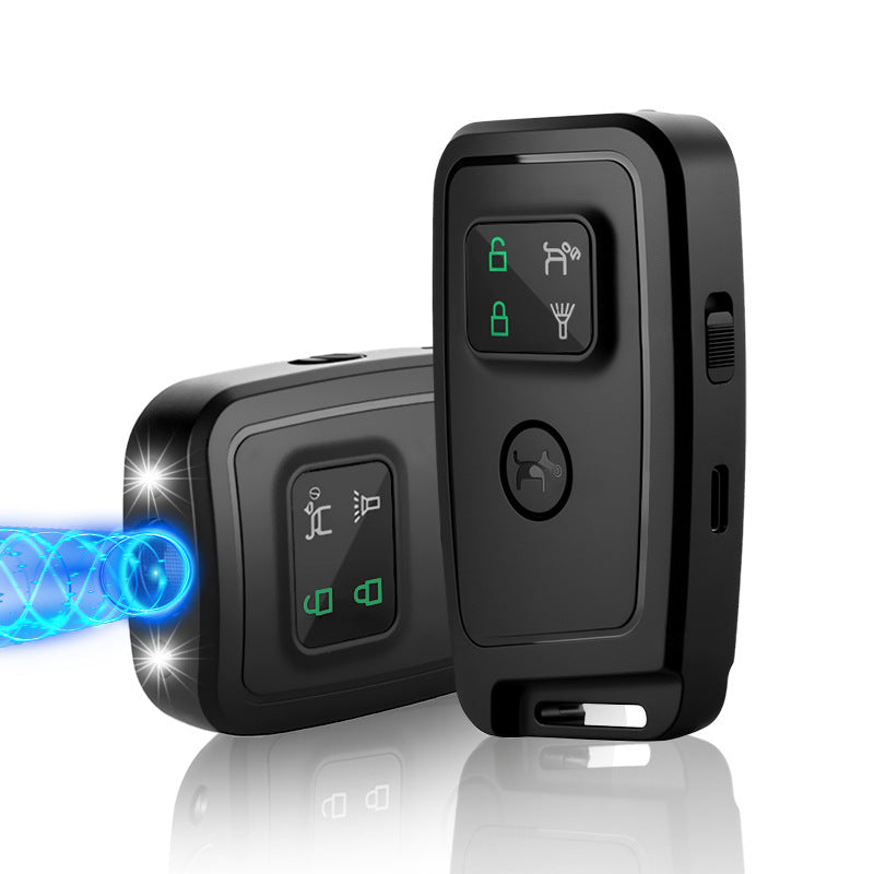 Oplaadbare ultrasone hondenverjager - Lamp & alarm