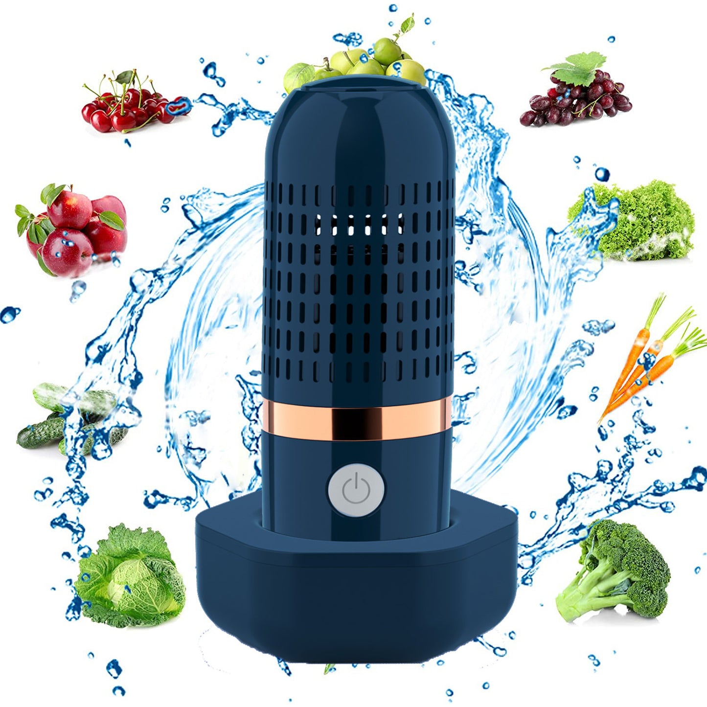 FreshClean Pro – Machine À Laver Fruits & Légumes Électrode Titane