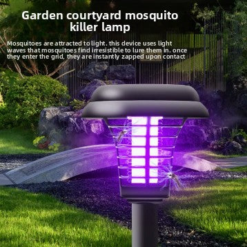 SolarMosquito Pro – Lampe Anti-Moustiques Solaire Jardin IP65