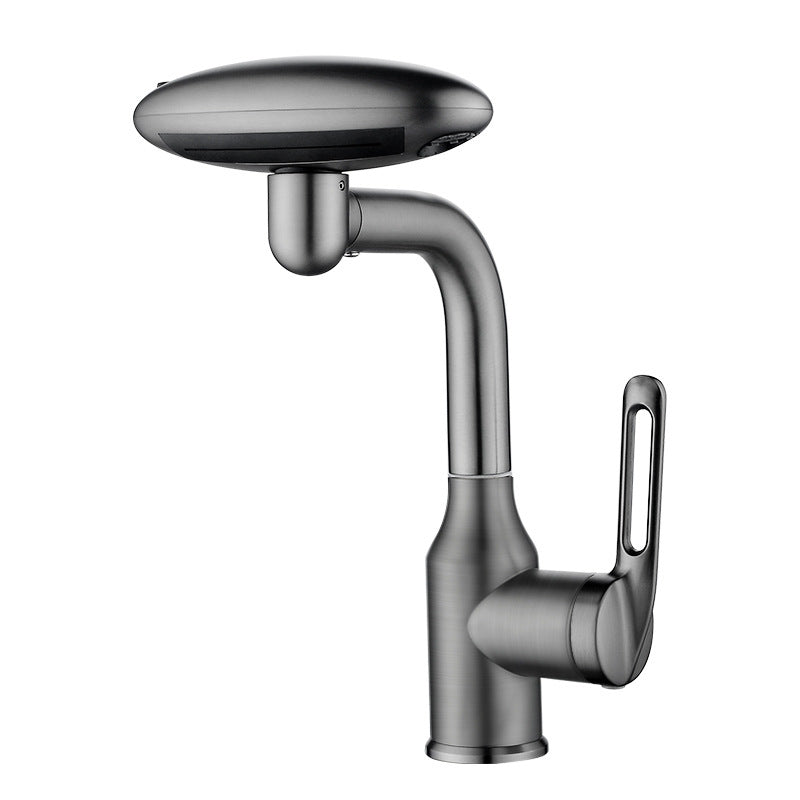 Robinet de Lavabo Effet Cascade — 4 Modes & Mélangeur Chaud/Froid