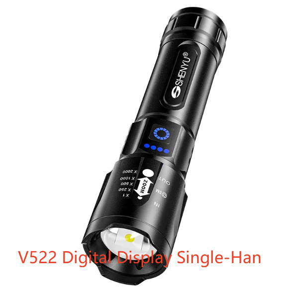 Krachtige led-zaklamp / Instelbare zoom