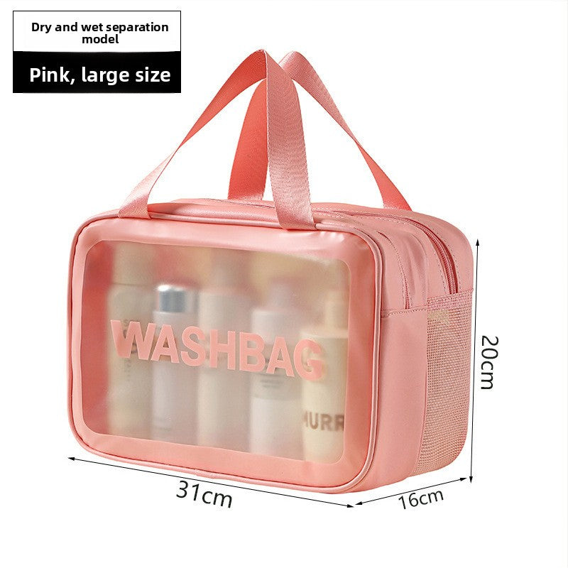Trousse de Toilette Imperméable Séparation Sec & Humide