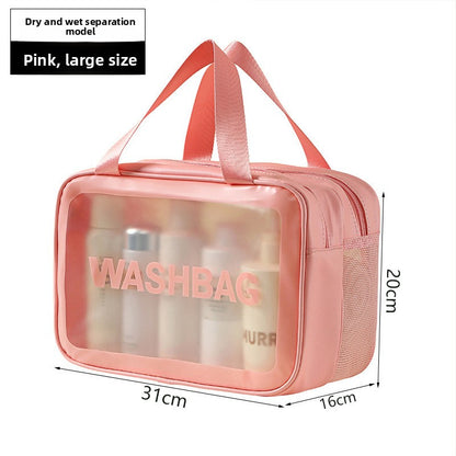Trousse de Toilette Imperméable Séparation Sec & Humide