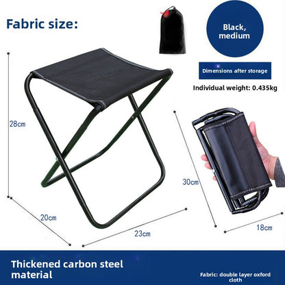 FoldGo Pro – Chaise Pliante Portable Sac à Main