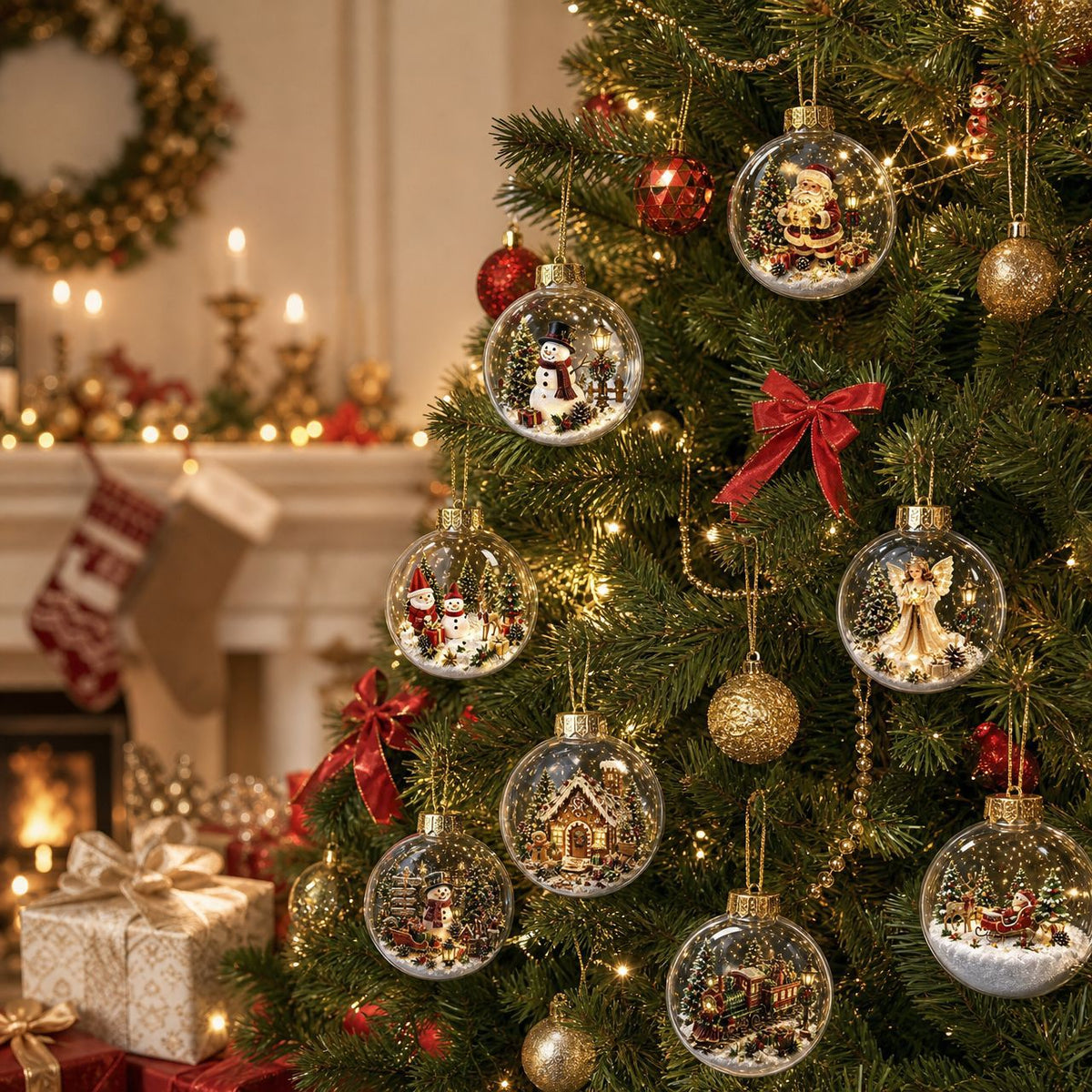 Calendrier de l'Avent Surprise 24 Cases / 5 Designs