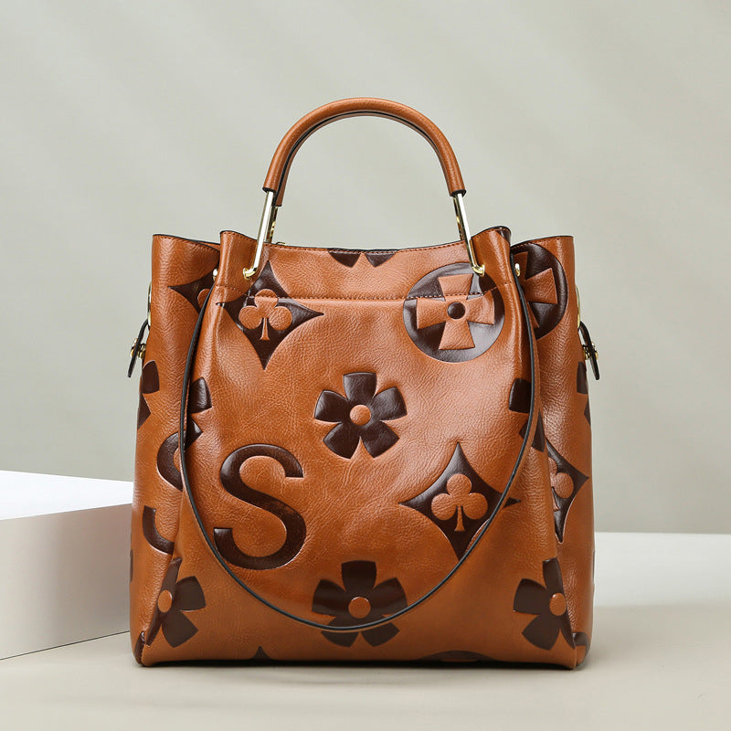 Sac Cabas Rétro Femme Motifs Floraux / 6 Coloris