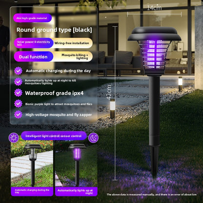 SolarMosquito Pro – Lampe Anti-Moustiques Solaire Jardin IP65