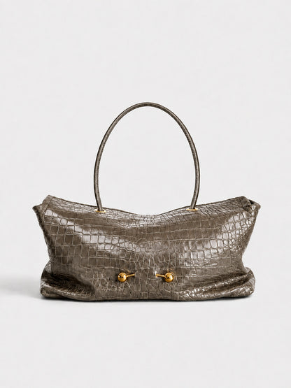 Sac à main vintage effet reptile - 6 Coloris