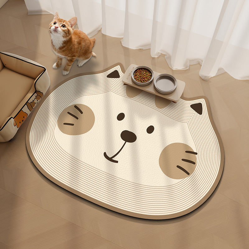 Tapis repas et repos chien et chat / 4 motifs