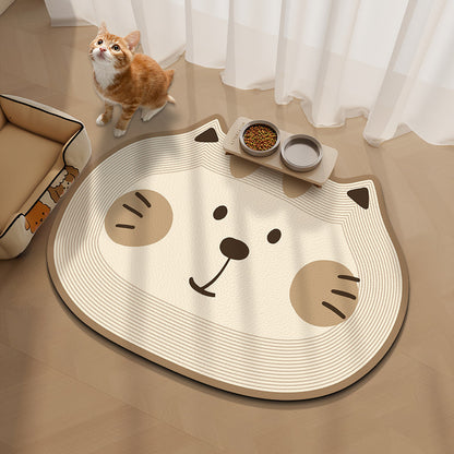 Tapis repas et repos chien et chat / 4 motifs