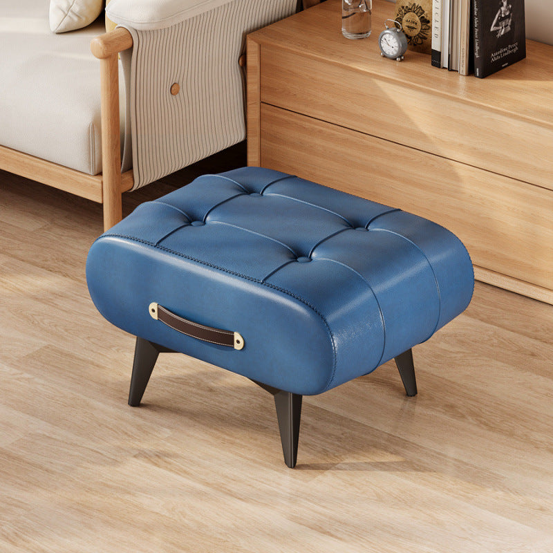 Soft Cushioned Home Entrance Shoe Changing Stool