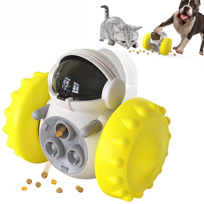 Jouet Distributeur de Croquettes Interactif — Voiture Balance / Anti-Ennui / Chat & Chien