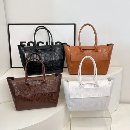 Shopper met krokodillenmotief