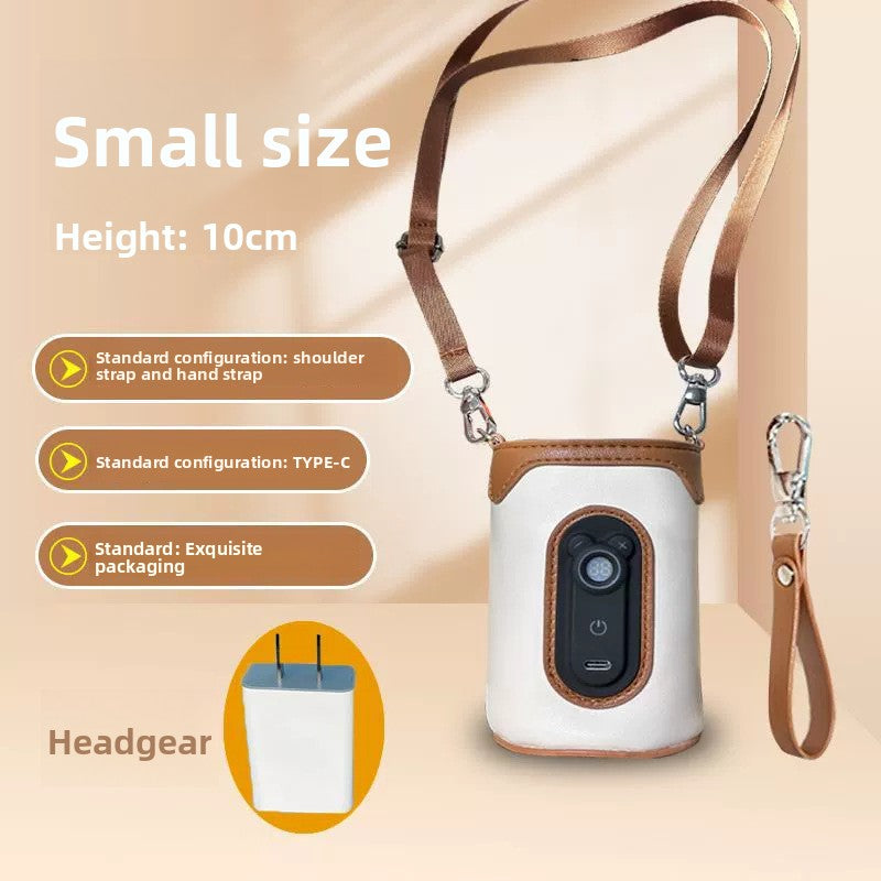 Draagbare USB-flesverwarmer — Isolerende hoes met 26 temperatuurinstellingen