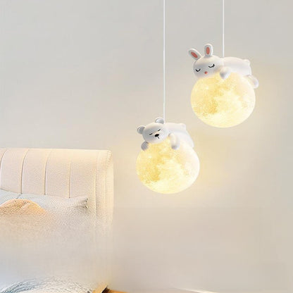 Lustre LED Design Animal Moderne pour Chambre