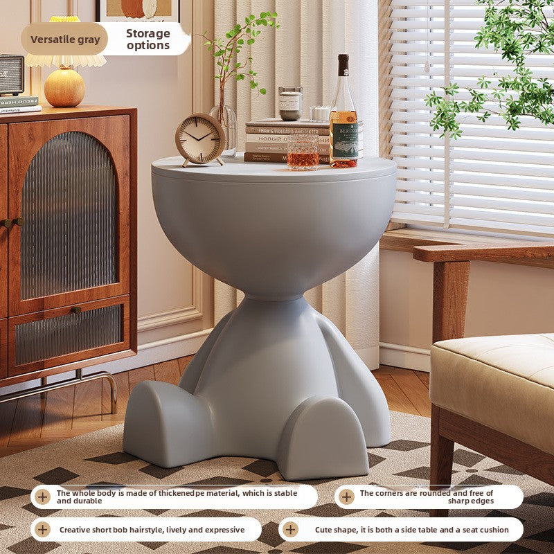 NordicNest Pro – Multifunctionele Bijzettafel met Opbergruimte | Scandinavische Stijl, 8 Kleuren