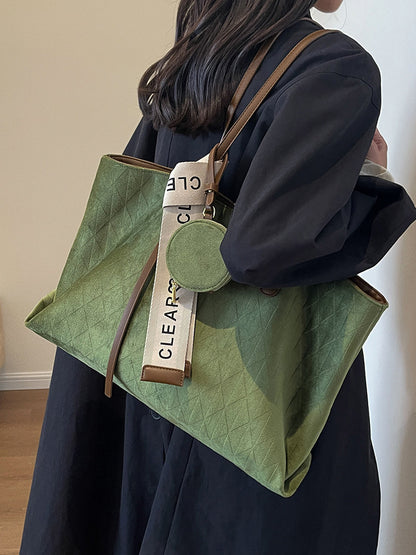 Tote Bag Flanelle Rétro — 4 Coloris