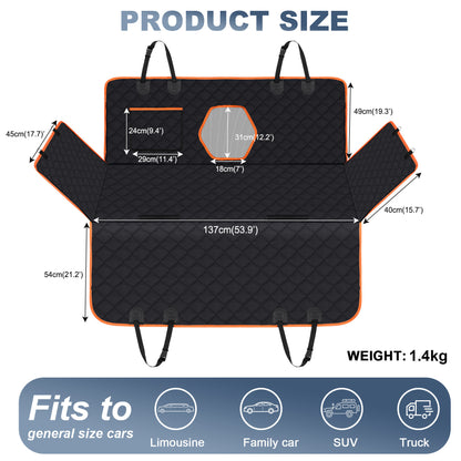 Tapis de Siège Voiture pour Animaux – Antidérapant & Imperméable
