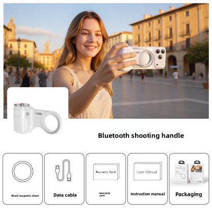Support Magnétique Bluetooth pour Téléphone avec Télécommande — Photo & Vidéo