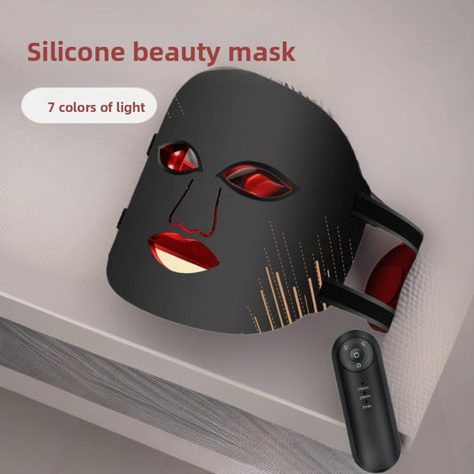 Masque Beauté LED Silicone Sans Fil – Photothérapie Anti-Âge