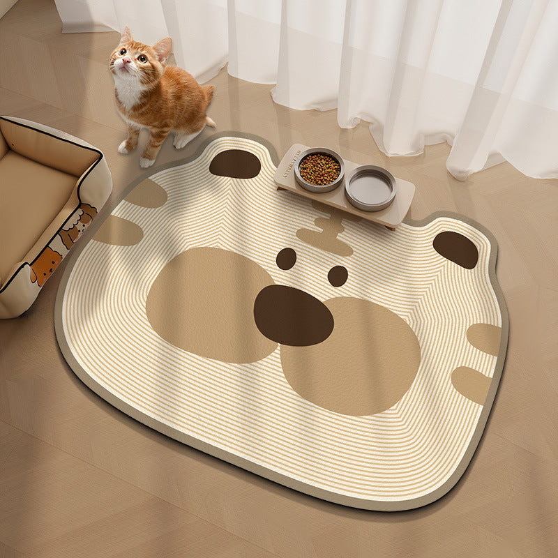Tapis repas et repos chien et chat / 4 motifs