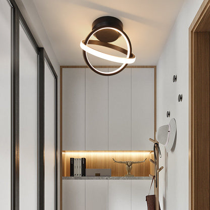 Plafonnier LED Design Minimaliste Tricolore – 5 Formes