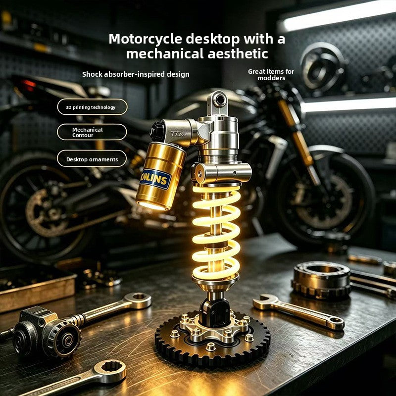 Lampe LED amortisseur moto