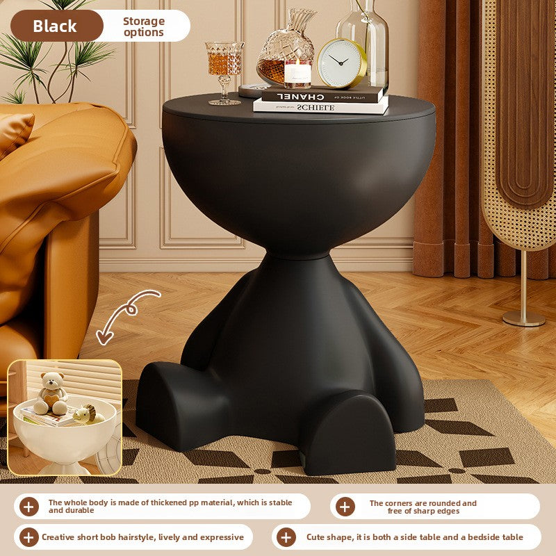 NordicNest Pro – Multifunctionele Bijzettafel met Opbergruimte | Scandinavische Stijl, 8 Kleuren
