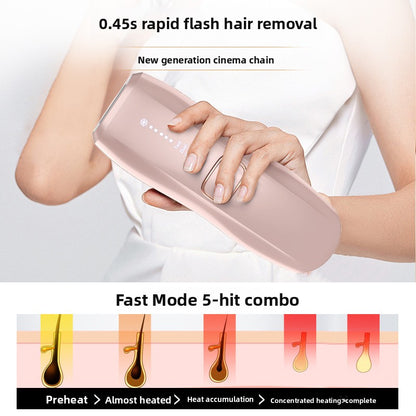 Épilateur IPL Double Lampe Ice Point / Saphir Refroidissant / Corps Entier