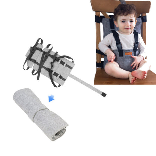 BabyChair Go – Chaise Repas Bébé Portable Oxford Anti-Chute | Sangle Sécurité