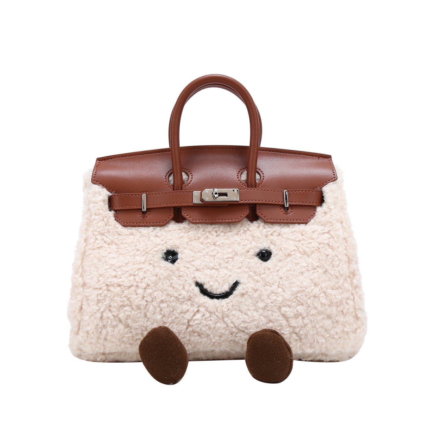 Mini Sac Bandoulière Peluche Tendance