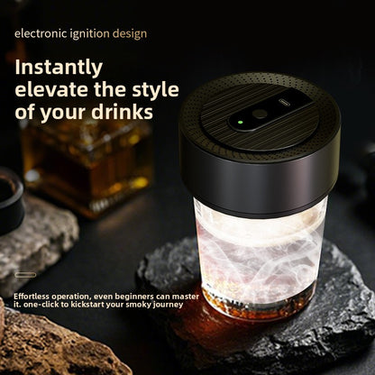 SmokeBar Pro BL-51 – Draagbare Elektrische Rookovens voor Cocktails & Whisky | Thuisgebruik