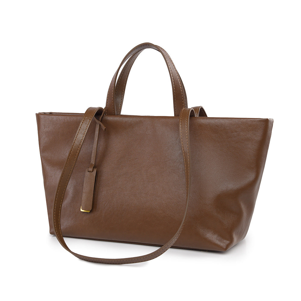 Sac À Bandoulière PU Souple — 3 Coloris