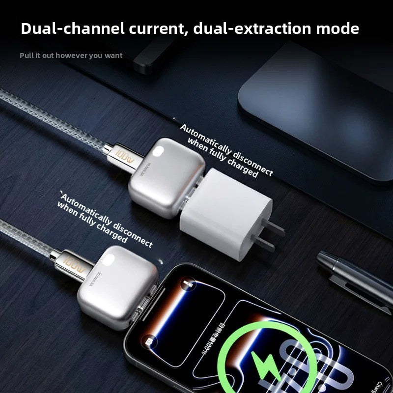 SmartCharge JL105 – Chargeur Type-C Intelligent Arrêt Automatique