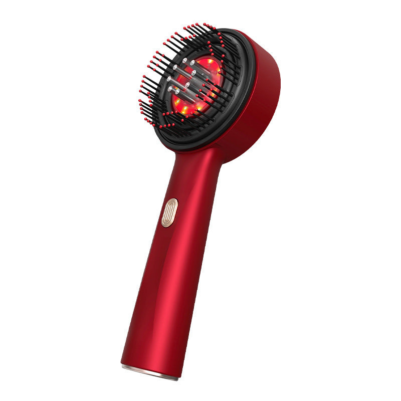 ScalpCare Pro – Hoofdhuid Massageborstel Rood Licht & Olieapplicator