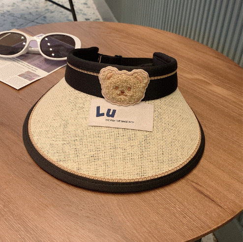 BearTop Hat – Chapeau Anti-UV Enfant Toit Ouvert Motif Ours