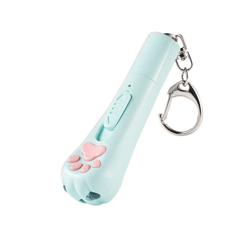 Baguette Multifonction Chat avec Laser Infrarouge & Plumes