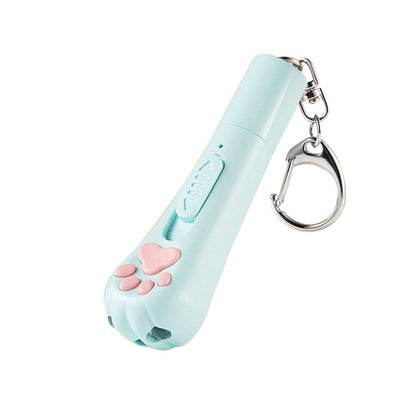 Baguette Multifonction Chat avec Laser Infrarouge & Plumes
