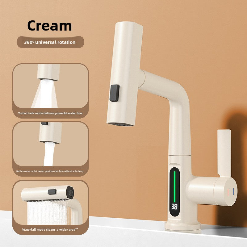 Robinet de Salle de Bain Multifonction à Affichage Digital