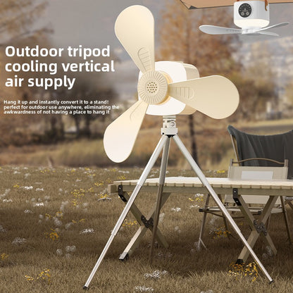 CeilingFan Smart – Ventilateur Rechargeable LED & Télécommande