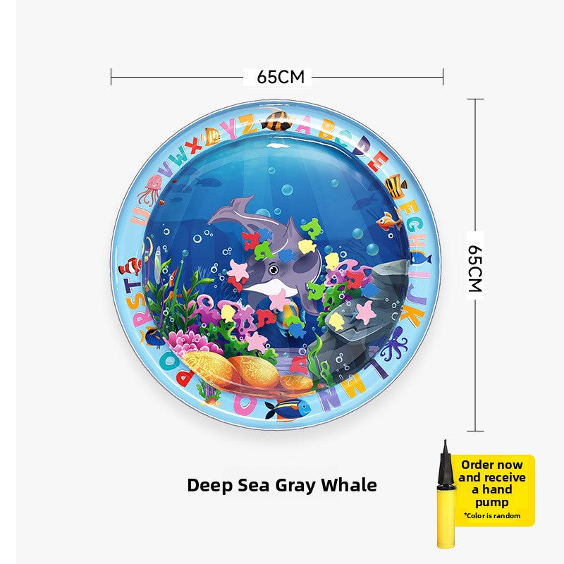 Tapis de Jeu Gonflable pour Bébé — Aquatique & Éveil Sensoriel